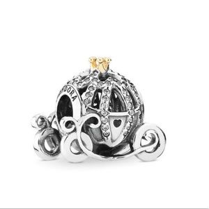 DISNEY, CINDERELLA'S PUMPKIN COACH CHARM